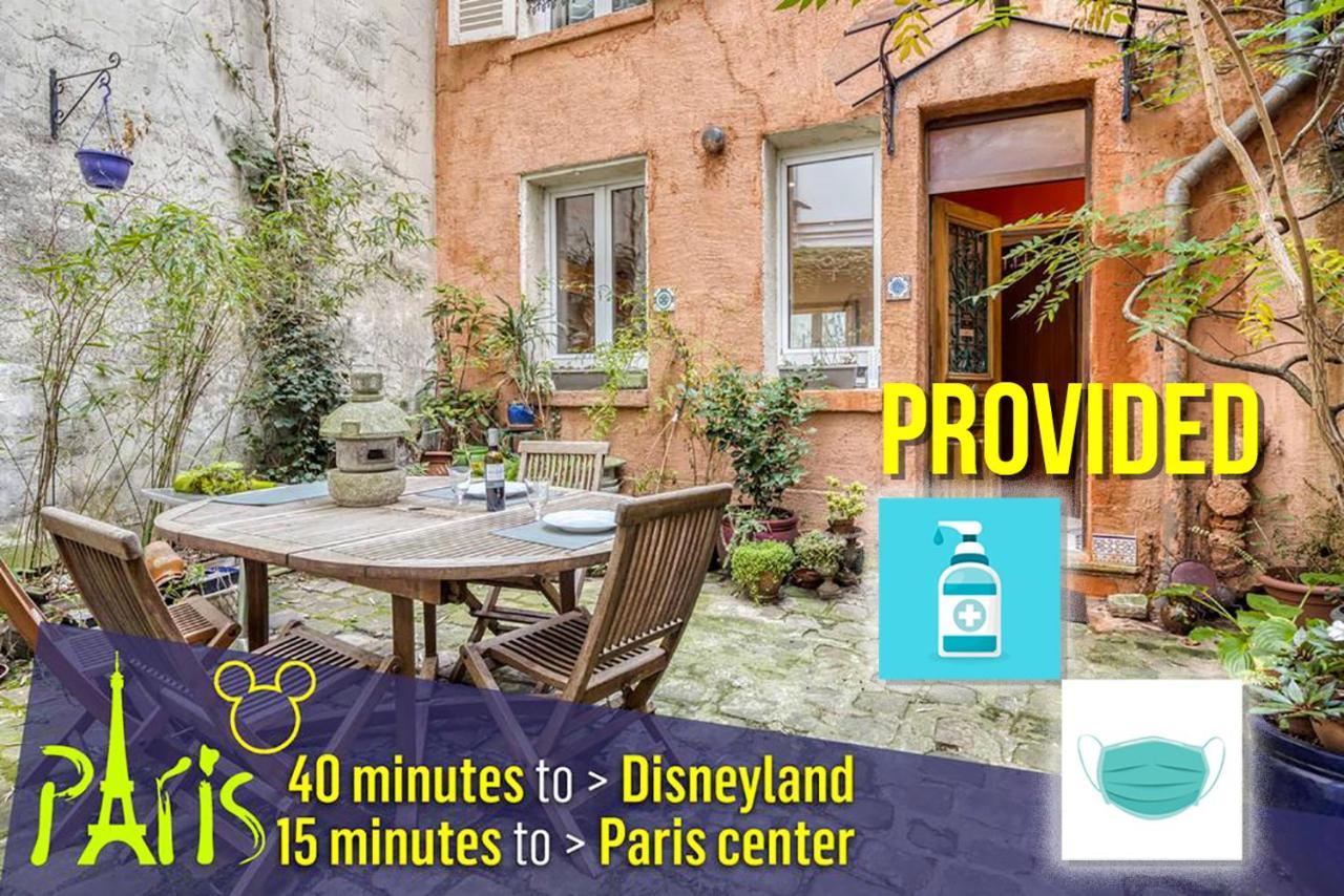 Une Maison Comme Un Riad Vincennes Exteriér fotografie